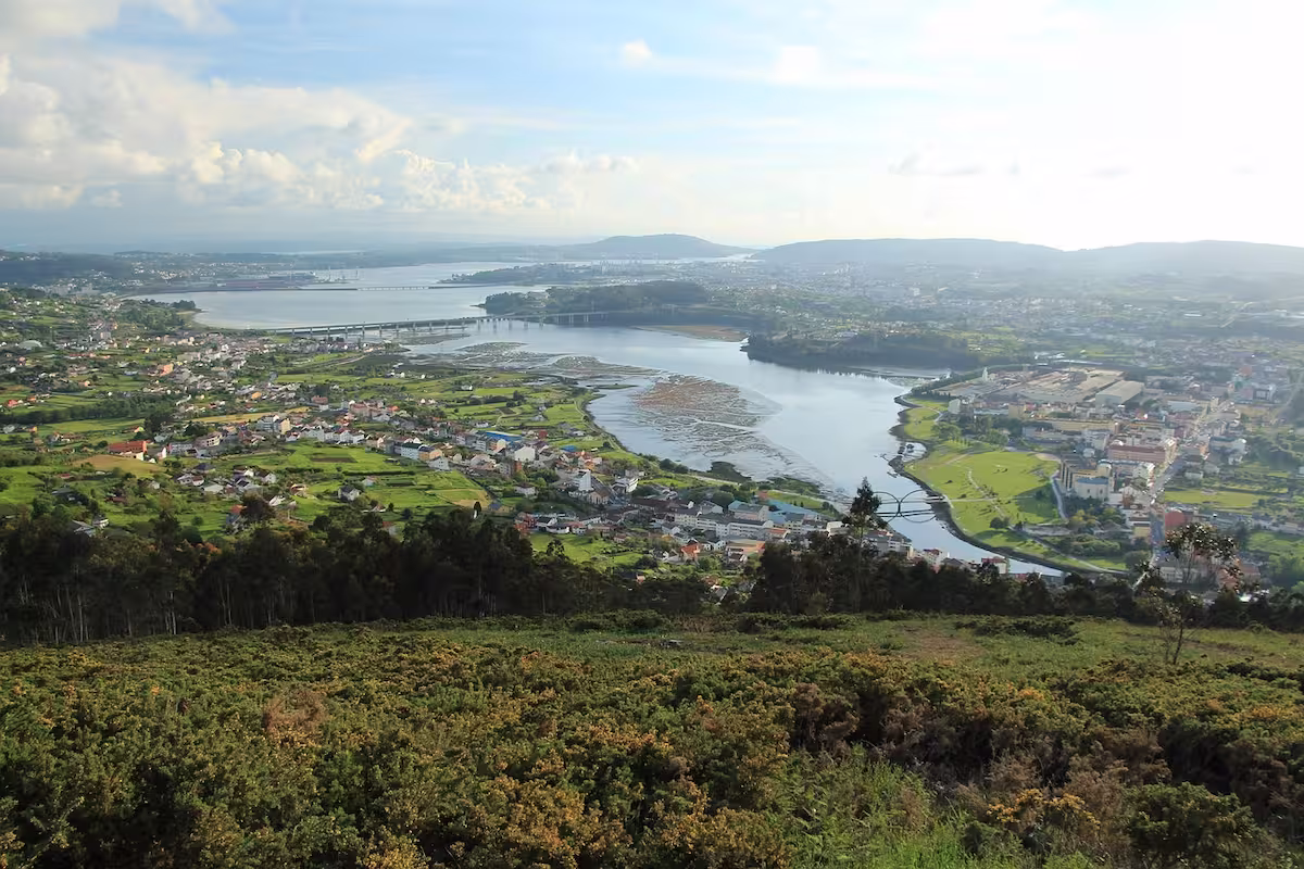 General view of the city of Ferrol - Panoramic view of the naval city and its historic port