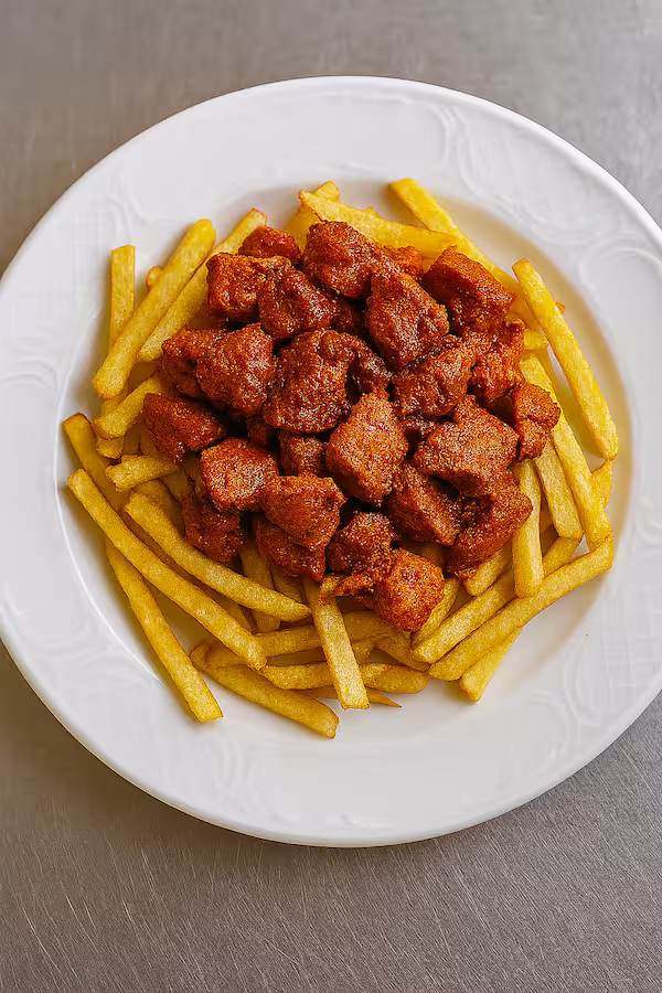 Porzione di Zorza con Patatine